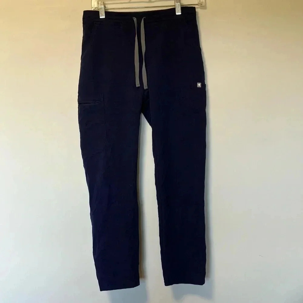 Figs navy blue pants